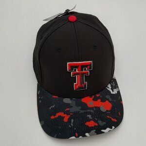 Texas Tech Camo Operation Hat Trick Hat NWT